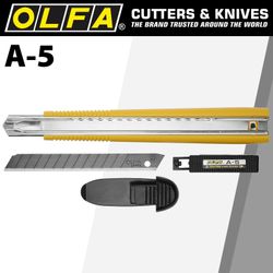 OLFA One Way Lock Cutter With Black Blade Snap Off Knife